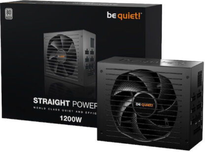 Be Quiet Straight Power 12 1200W Μαύρο Τροφοδοτικό Υπολογιστή Full Modular 80 Plus Platinum