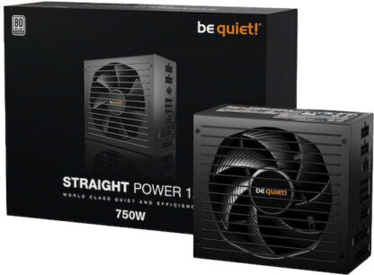 Be Quiet Straight Power 12 750W Μαύρο Τροφοδοτικό Υπολογιστή Full Modular 80 Plus Platinum