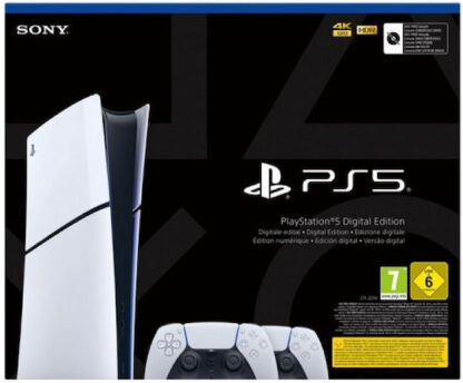 Sony PlayStation 5 Slim Digital 1TB με 2o DualSense (Official Bundle)