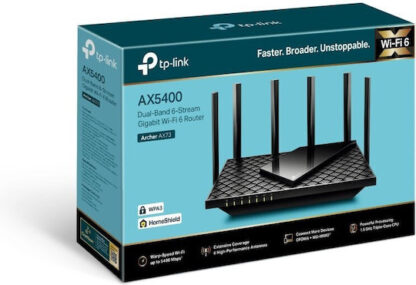 TP-LINK Archer AX72 v1 Ασύρματο Router Wi‑Fi 6 με 4 Θύρες Gigabit Ethernet