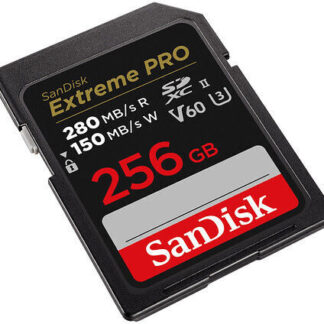 Sandisk Extreme Pro SDXC 256GB Class 10 V60 UHS-II με αντάπτορα