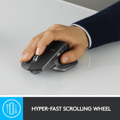 Logitech MX Master 2S Bluetooth Edition Ασύρματο Ποντίκι Graphite