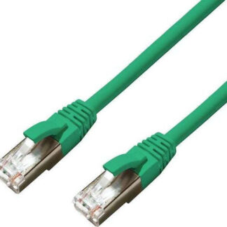 Microconnect S/FTP Cat.6a Καλώδιο Δικτύου Ethernet 0.25m Πράσινο 1τμχ Κωδικός: MC-SFTP6A0025G