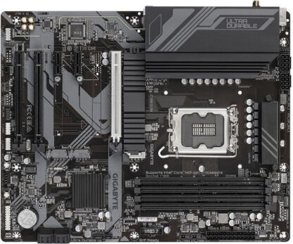 GIGABYTE Z790 D AX Motherboard - Supports Intel Core 14th Gen CPUs  12+1+1 Phases Digital VRM  up to 7600MHz DDR5 (OC)  3xPCIe 4.0 M.2  Wi-Fi 6E  2.5GbE LAN  USB 3.2 Gen 2