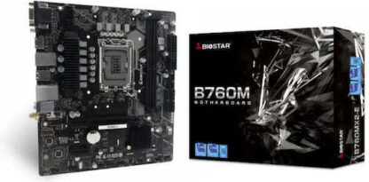 Biostar B760MX2-E DDR5 rev. 1.0 Motherboard Micro ATX με Intel 1700 Socket