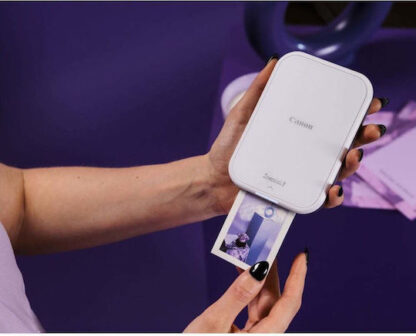 Canon Zoemini 2 Zink Εκτυπωτής για Φωτογραφίες με Bluetooth White