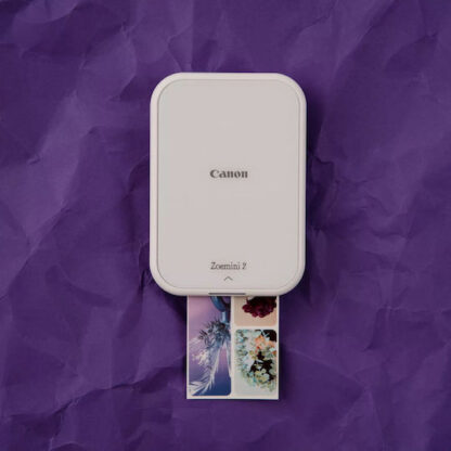 Canon Zoemini 2 Zink Εκτυπωτής για Φωτογραφίες με Bluetooth White