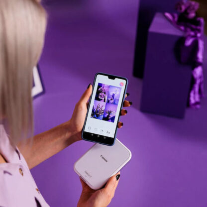 Canon Zoemini 2 Zink Εκτυπωτής για Φωτογραφίες με Bluetooth White