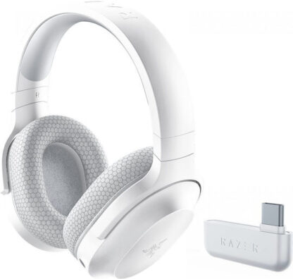 Razer Barracuda X Ασύρματο Over Ear Gaming Headset με σύνδεση 3.5mm / USB / Bluetooth Λευκό