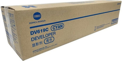 Konica-Minolta KonicaMinolta Developer DV-619 DV619 Cyan (A9C80KD)