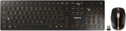 Cherry DW 9100 Ασύρματο Bluetooth Σετ Πληκτρολόγιο & Ποντίκι Αγγλικό US
