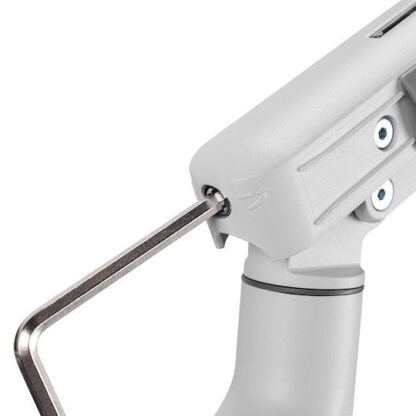 Ergo Office ER-751 Monitor Desk Mount Gas Spring 9kg Adjustable VESA 75x75 100x100 17  - 32  White Silver Clamp Mount Single Arm LED LCD QLED OLED