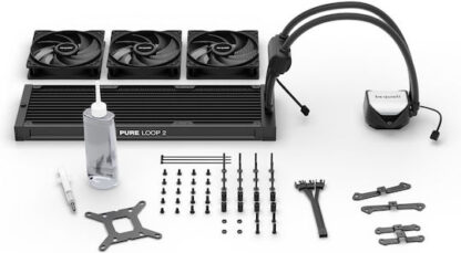Be Quiet Pure Loop 2 Υδρόψυξη Επεξεργαστή Τριπλού Ανεμιστήρα 120mm για Socket AM4/AM5/1700/1200/115x με ARGB Φωτισμό