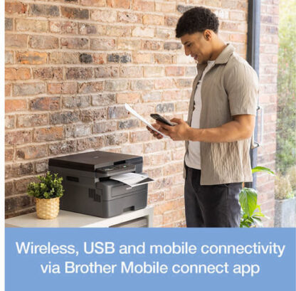 Brother DCP-L2622DW Ασπρόμαυρο Laser Φωτοτυπικό με Αυτόματο Τροφοδότη Φύλλων (ADF) και Σάρωση Διπλής Όψης