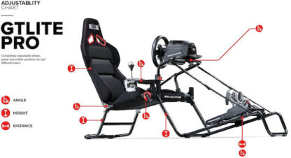 Next Level Racing GΤ LΙΤΕ ΡRΟ Simulation Cockpit Simulation Cockpit για PC