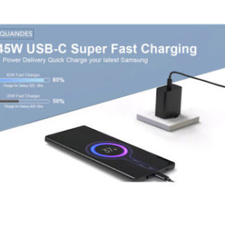 Package 6 3 Super Fast Charge 45w Pd Usb-c Chargers Samsung S24 S24 Ultra 3 Data Cables 1.8m Usb-c To C