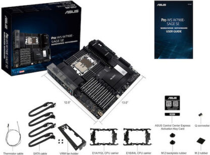 Asus Pro WS W790E-SAGE SE Motherboard Extended ATX με Intel LGA4677 Socket