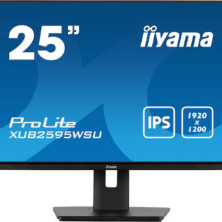 Iiyama ProLite XUB2495WSU-B7 IPS HDR Monitor 24" FHD 1920x1200 με Χρόνο Απόκρισης 4ms GTG