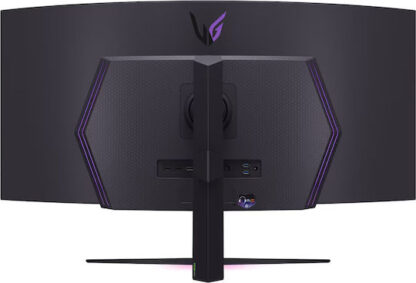LG UltraGear Ultrawide OLED Curved Gaming Monitor 45" QHD 3440x1440 240Hz με Χρόνο Απόκρισης 0.03ms GTG