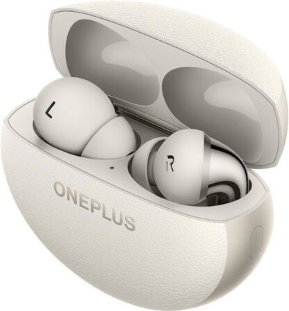 OnePlus Buds Pro 3 Bluetooth Handsfree Ακουστικά με Αντοχή στον Ιδρώτα και Θήκη Φόρτισης Lunar Radiance