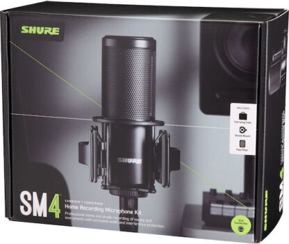 Shure SM4-K Ασύρματο Πυκνωτικό Μικρόφωνο Shock Mounted για Φωνητικά