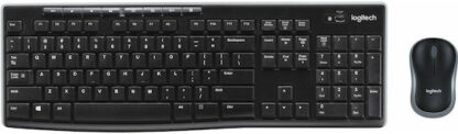 Logitech Wireless Combo MK270 Σετ Πληκτρολόγιο & Ποντίκι Γερμανικό