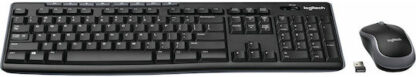 Logitech Wireless Combo MK270 Σετ Πληκτρολόγιο & Ποντίκι Γερμανικό