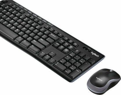Logitech Wireless Combo MK270 Σετ Πληκτρολόγιο & Ποντίκι Γερμανικό