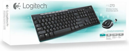Logitech Wireless Combo MK270 Σετ Πληκτρολόγιο & Ποντίκι Γερμανικό