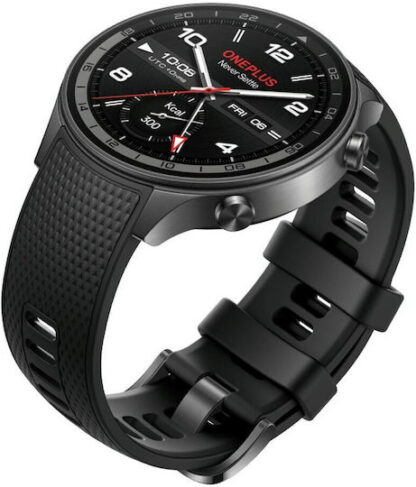 OnePlus Watch 2R 3.63 cm (1.43 ) AMOLED 46 mm Digital 466 x 466 pixels Touchscreen Grey Wi-Fi GPS (satellite)
