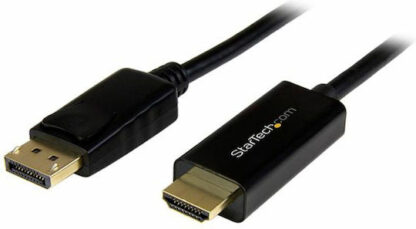 StarTech Cable DisplayPort male - HDMI male 3m Μαύρο (DP2HDMM3MB)