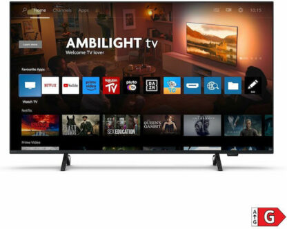 Philips Smart Τηλεόραση 43" 4K UHD LED 43PUS8319/12 HDR (2024)