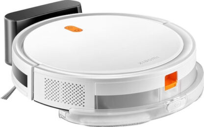 Xiaomi Robot Vacuum E5 Σκούπα Ρομπότ για Σκούπισμα & Σφουγγάρισμα με Wi-Fi Λευκή