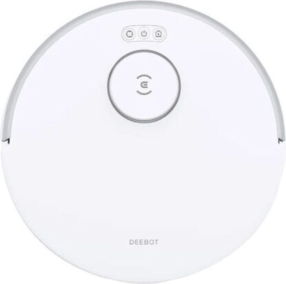 Ecovacs Deebot N20 Σκούπα Ρομπότ για Σκούπισμα & Σφουγγάρισμα με Χαρτογράφηση και Wi-Fi Λευκή