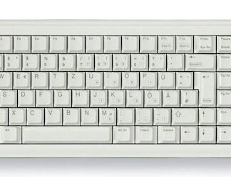 Cherry DW 9100 Ασύρματο Bluetooth Σετ Πληκτρολόγιο & Ποντίκι Αγγλικό US White/Silver