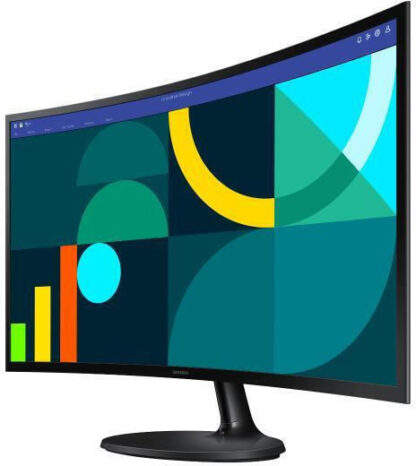 Samsung Essential S3 S36GD VA Curved Monitor 27" FHD 1920x1080 με Χρόνο Απόκρισης 4ms GTG