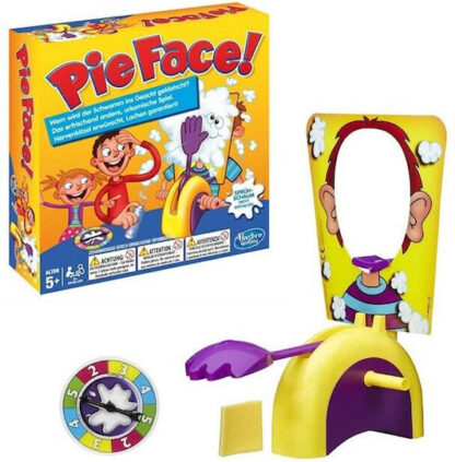 Επιτραπέζιο Παιχνίδι Pie Face Spiel για 2+ Παίκτες 5+ Ετών (GER) Hasbro Κωδικός: B7063