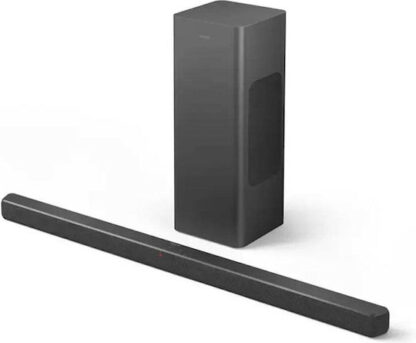 Philips Soundbar 320W 2.1 Bluetooth και HDMI με Ασύρματο Subwoofer και Τηλεχειριστήριο Γκρι TAB6309/10