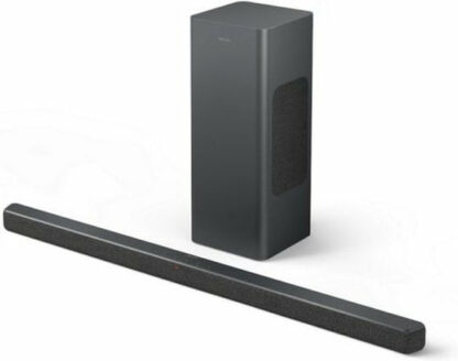 Philips Soundbar 320W 2.1 Bluetooth και HDMI με Ασύρματο Subwoofer και Τηλεχειριστήριο Γκρι TAB6309/10