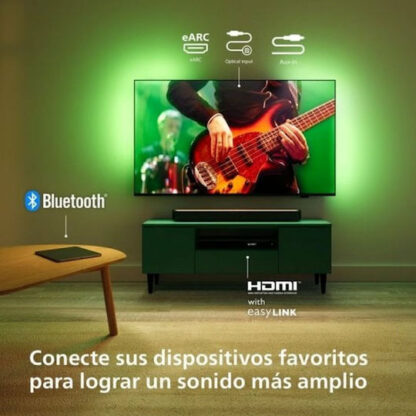 Philips Soundbar 2.0 Bluetooth και HDMI 120W με Τηλεχειριστήριο Γκρι TAB5109/10
