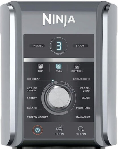 Ninja Παγωτομηχανή 0.709lt Μαύρη Κωδικός: NC501EU