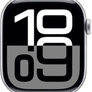 Apple Watch Series 10 Aluminium 42mm Αδιάβροχο με Παλμογράφο (Rose Gold με Light Blush Sport Band (S/M))