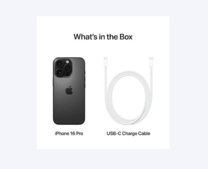 Apple iPhone 16 Pro 5G (8GB/256GB) Black Titanium
