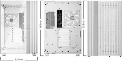 Be Quiet Light Base 900 FX Gaming Full Tower Κουτί Υπολογιστή με RGB Φωτισμό Λευκό