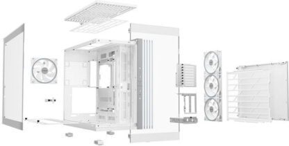 Be Quiet Light Base 900 FX Gaming Full Tower Κουτί Υπολογιστή με RGB Φωτισμό Λευκό