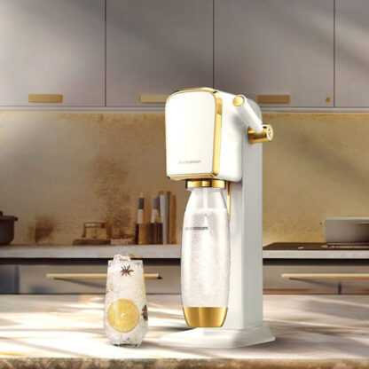 SodaStream Soda Maker ART white gold QC incl 1L PET bottle (2270295)