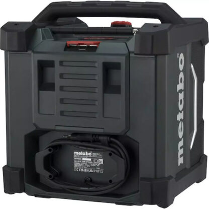 Metabo RC 12-18 Επιτραπέζιο Ραδιόφωνο DAB+ με Bluetooth Μαύρο