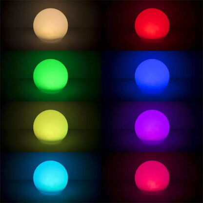 Century Ηλιακό Φωτιστικό Δαπέδου 0.7W RGB με Φωτοκύτταρο IP44