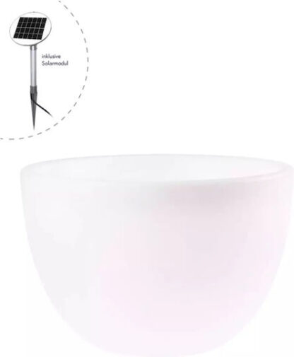 8 seasons Shining Curvy Pot XM Solar