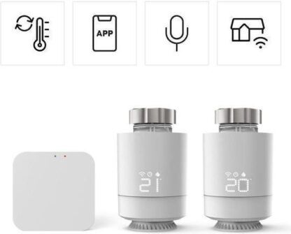 Hama Heizungssteuerung WLAN 2x smartes Thermostat + Zentrale
